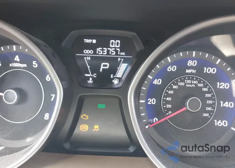 2013 Hyundai Elantra Gls z USA, uszkodzony, nr VIN 5NPDH4AE6DH387593